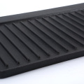 camp double sided reversible cast iron bbq grill pan for sale